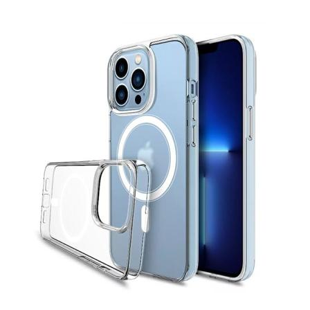 MAGSAFE silikon fodral för Iphone 14 pro transparent