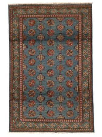 Afghan Fine Colourful Matot Matto Itämainen Musta/Ruskea (Villa, Afganistan)