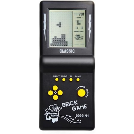 2025 Siste Modell 3,5-tommers Stor Skjerm Retro Brick Spillkonsoll for 80- og 90-tallet Innebygd Block Game Racing/Tank Spill Innebygd 23 Klassikere