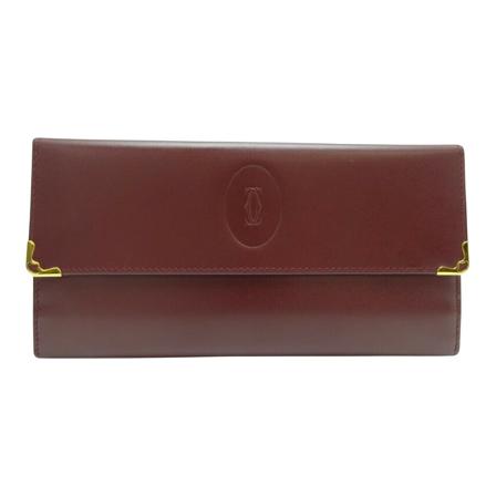 Cartier Vintage Wallets & Cardholders Rød, Dame Vintage Accessories, Størrelse: ONE Size