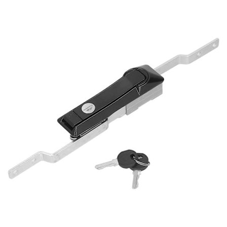 Zink Legering Skåplås Stöldskydd med 2 Nycklar Universal för Hem Husbilar Marina Båtar