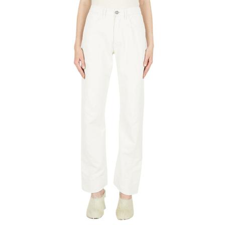 Jil Sander Straight Leg Jeans vit, Dam, Dam, Storlek: 2XS