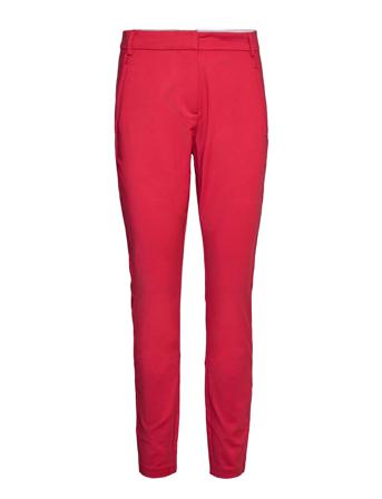 Classic Long Pants - Stella Slimfit Bukser Stoffbukser Rød Coster Copenhagen