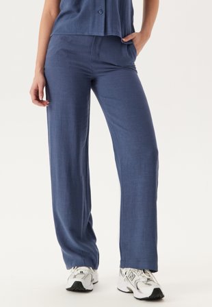 Object Collectors Item - Objsanne Aline Wide Pant - Dark Denim Detail:Col - Kläder - - Bubbleroom