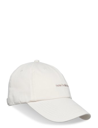 New Balance Women's 6 Panel Linear Logo Hat - White - ONE SIZE