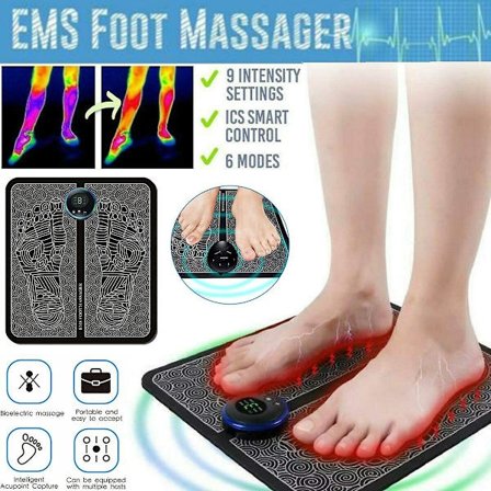Fotmassage Ems Electric Fotmassager Ben Omformande fot