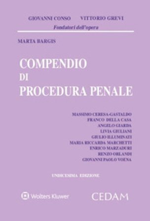 Compendio di procedura penale Giovanni Conso