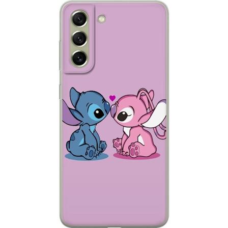 Samsung Galaxy S21 FE 5G Läpinäkyvä kuori lilo & stitch 202