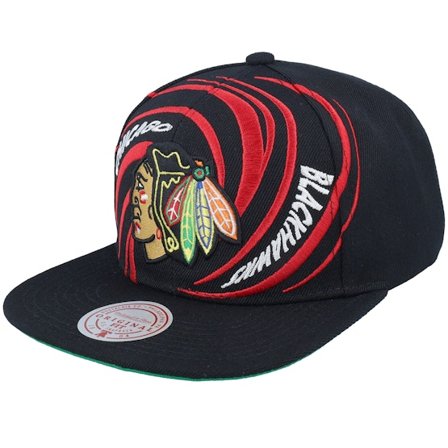 Mitchell & Ness - Negro snapback Gorra - Chicago Blackhawks Don't Get It Twisted Chicago Blackhawks Black @ Hatstore