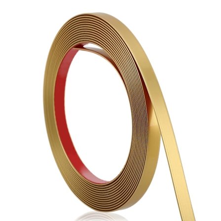 Matt Gull Peel and Stick Listverk 196.8'L x 0.4'W for Vegger Tak Møbler og Speil (FMY)