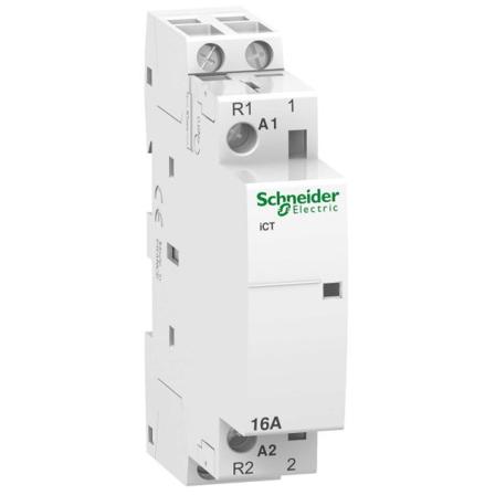 Schneider Electric A9C22715 Normkontaktor 16 A, 2P, 240 V, 1S+1Å, Elfordeling & strømforsyning