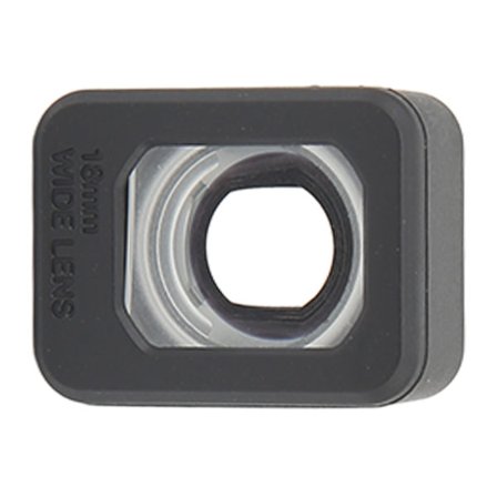 Drönarkameraobjektiv Plast Optiskt Glas Snäppdesign Vidvinkelfilter för DJI Mini 3 Pro Svart