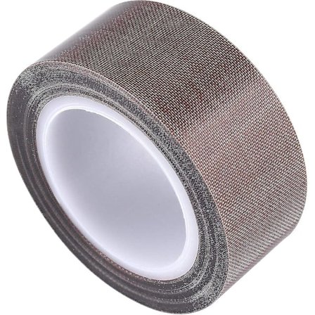 Teflon-stoftape, 30 fod Ptfe-tape til vakuumforseglingsmaskine, håndimpulsforseglere isolering Ptfe-belagt glasfiberklæbebånd
