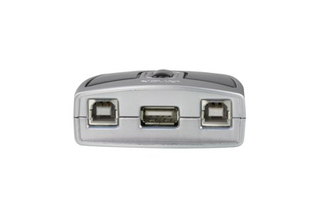 ATEN USB 2.0 switch, 2 datorer till 1 enhet