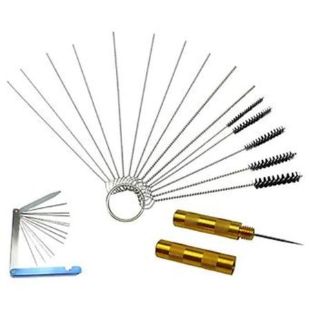 Karburator Dyse Rensesæt Karburator Wire Renser Snavs Fjerner Motorcykel ATV