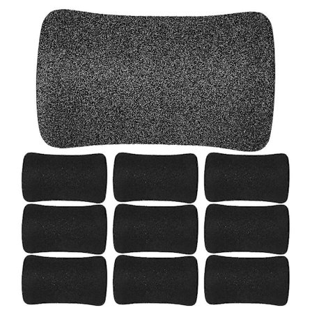 10 stk. Ab Træningsærme Rullende Svampsrulle Gym Træning Svamps Puder Rullepude Udskiftninger-hyBY