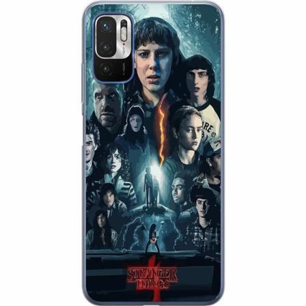 Xiaomi Redmi Note 10 5g Genomskinligt Skal Stranger Things
