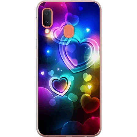 Yhteensopiva Puhelinkuori Samsung Samsung Galaxy A20e NeonRakkaus