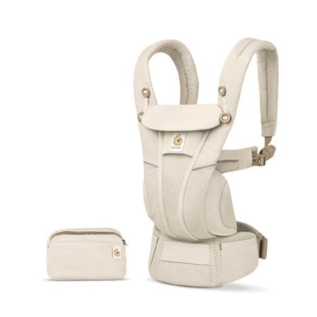 Nyfödd bärsele, bärbar från födsel till 20 kg, ergonomisk hållare, 4 transportpositioner Naturbeige Naturbeige