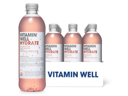 VITAMIN WELL Dryck Hydrate 50cl - Lyreco - Kök och servering - Dryck - Drickor