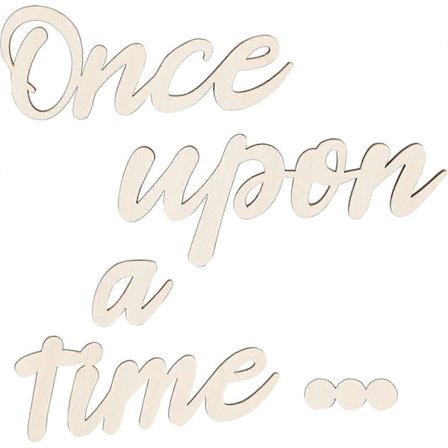 Dekorativt veggklistremerke i tre for lesekrok, skilt til barnerom, klistremerker for barnerom, estetisk dekor