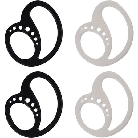 Anti-tap silikonbeskyttelse, 4 stk. øretelefon silikonpute, fast