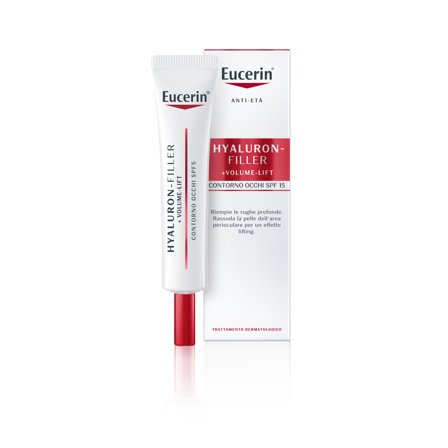 Eucerin Hyaluron-Filler + Volume-Lift Hyaluron-Filler + Volume-Lift Contorno Occhi 15ML - Contorno occhi antirughe