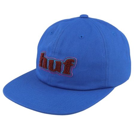 HUF - Blå snapback Keps - Madison 6 Panel Hat Cobalt Strapback @ Hatstore