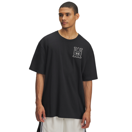 Under Armour OS Hoops Courtside T-shirt Sort