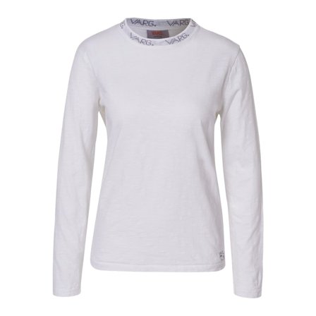Varg Women's Skrea Long Sleeve Tee Women long-sleeved sweaters White M