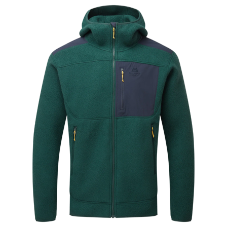 Mountain Equipment Highpile Hooded Mens Jacket Pine/Cosmos