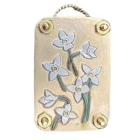 Mikro Blomsterpresse Sett Bærbar Metall Blomsterpresseverktøy med 10 Tørkepapir Plant