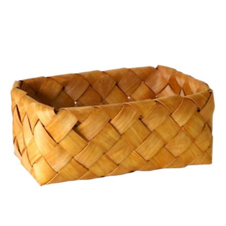 Keittiön säilytyskori Puu Käsinkudotut korit 2-L 2-L