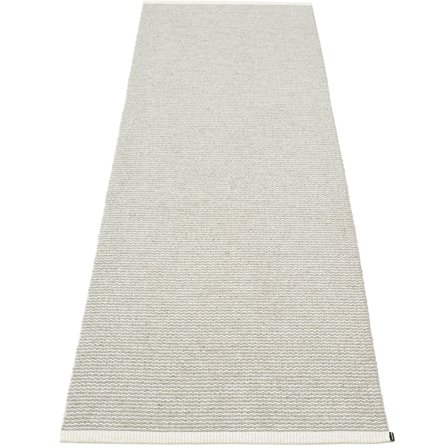 Pappelina Gulvteppe Mono, 85 x 260 cm, fossil grey/white grey' - 'Fossil grey/warm grey