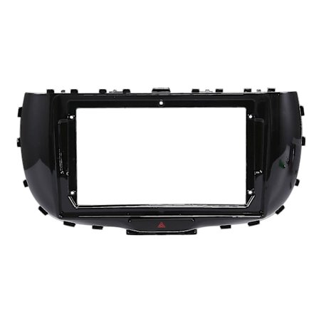 9 tommers 2 Din bilstereo radio fascia lyd dvd gps mp5 panel ramme dash adapter monteringssett for Soul