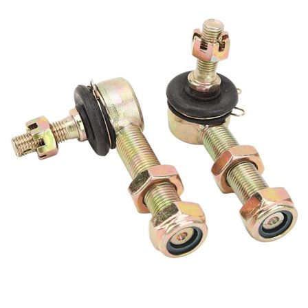 2 stk. M10 M14 Trækstang Kugleled Stållegering til 50cc 70cc 90cc 110cc 125cc Quad Dirt Bike ATV Go Kart