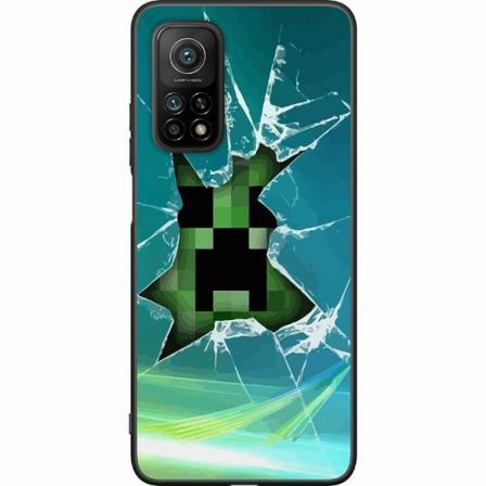 Xiaomi Mi 10t 5g Svart Skal Minecraft