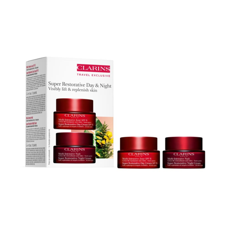 Clarins Super Restorative Set cont.: Super Restorative Day SPF 15 50 ml + Super Restorative Night 50 ml 1.0items