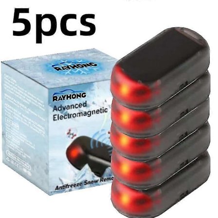 5x Frostvæske Bil Instrument Bilrute Anti-is Og Snøfjerner Vinter Elektromagnetisk Interferens Frostvæske Enhet