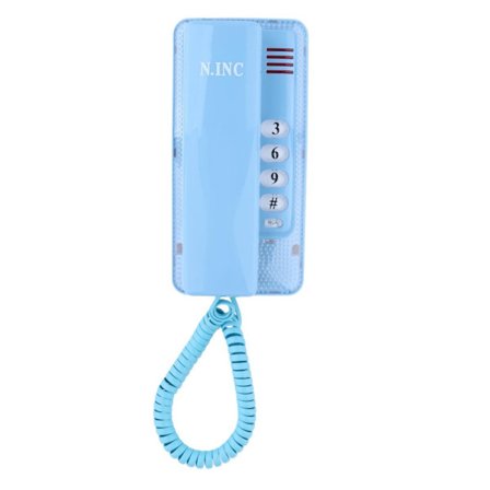 Fastnettelefon Kablet telefon BLÅ