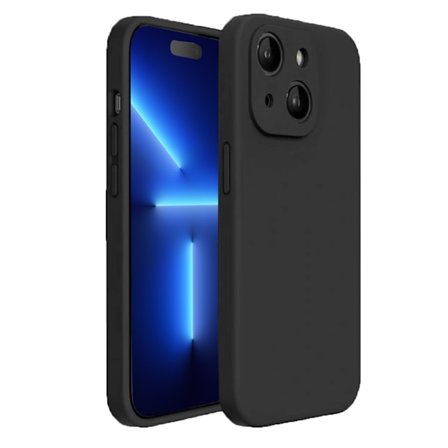 iPhone 13 Mini Skal - Matt Svart med Kameraskydd | Slitstarkt och Stilrent Skydd