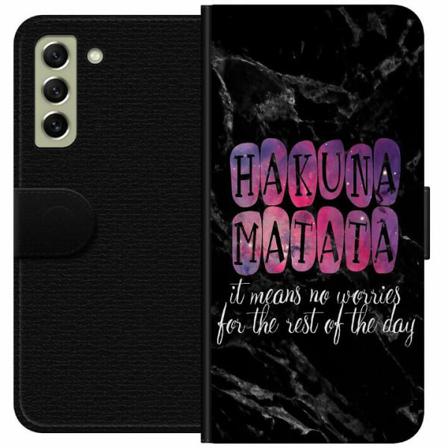 Samsung Galaxy S21 Fe 5g Plånboksfodral Hakuna Matata