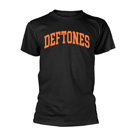 Deftones Unisex College T-shirt XL Svart