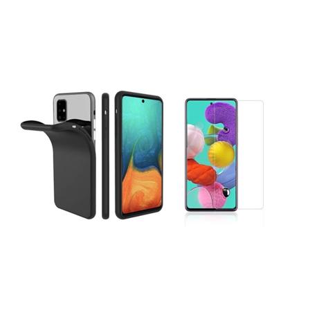 TG Mattamusta Kotelo ja N yt nsuoja Samsung Galaxy A71:lle