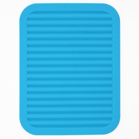 Silikon Grytunderlägg för Varma Rätter och Grytor, Värmeplattor för Bänkskivor, Bord, Grytlappar, Skedstöd Små Torkmattor Set om 2 Många Färger