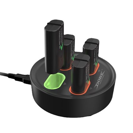 Xbox Series Trådlös Kontroller Batteripaket Laddare EN Kontroller Batteriladdare är utrustad med 4 1200MAH batterier