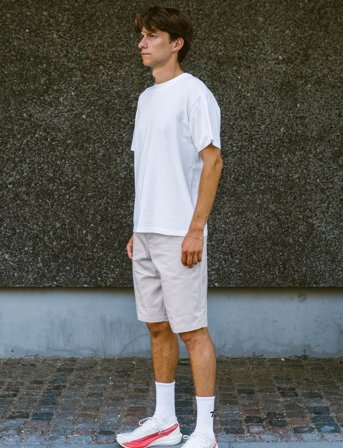 7 DAYS Active Twill Shorts - Beige - S