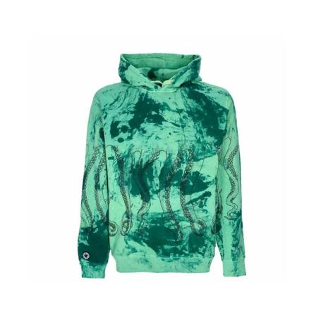 Octopus, Hoodies Groen, Heren, Maat:XL