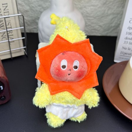 Plysjleketøy, veskeanheng nøkkelring, Little Sun