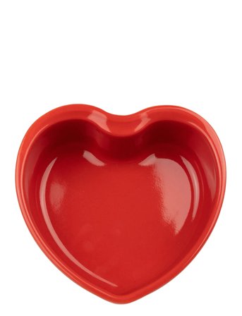 Peugeot Appolia Duo Fladt Hjerte Lille Rød - Red - 11 CM